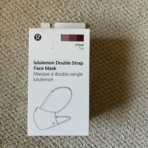 🍋🍋Lululemon Double Strap Face Mask 3 Pack